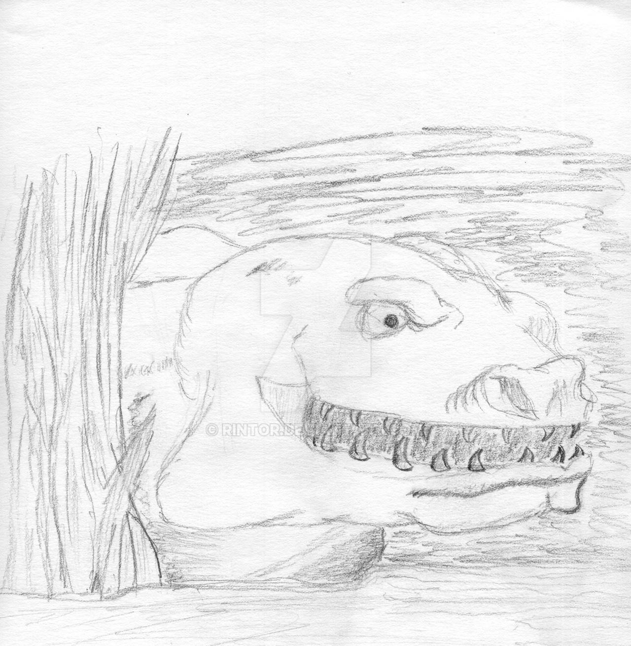 Monster in the Water by rintor on DeviantArt