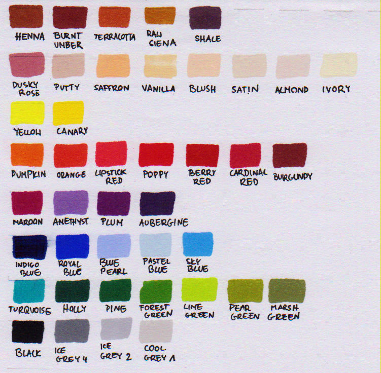 promarker color chart by akira789 on DeviantArt