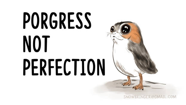 Porgress not Perfection