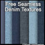 6 Free Seamless Denim Jeans Textures Pack