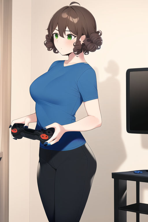 Tomboy Gamer TG Requested by ElementarShadow by CravenEdgeII on