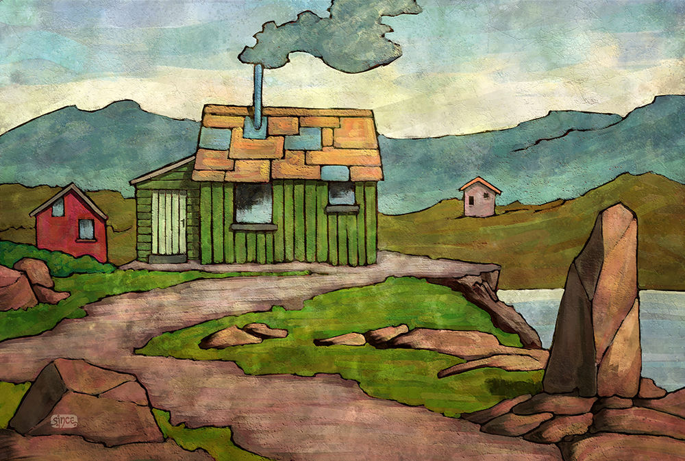 Shack Vector Deviantart The Green Shack by Steve-Ince on DeviantArt