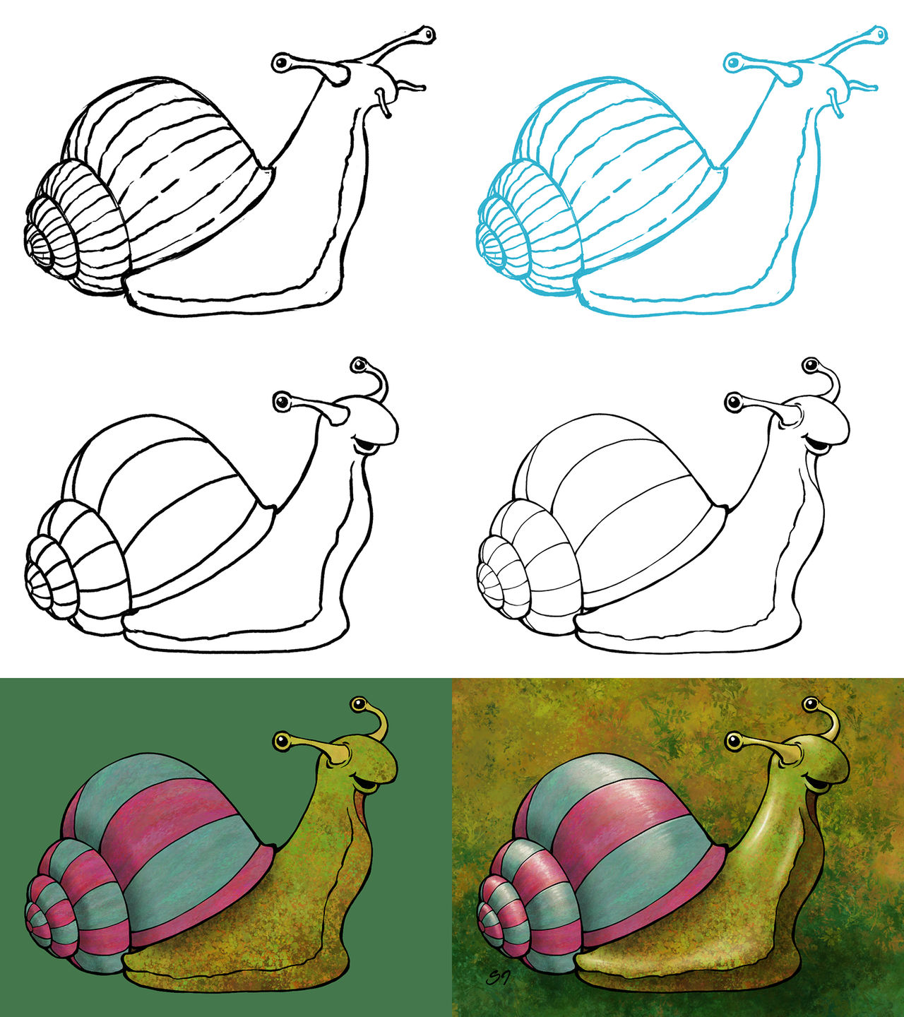 Snail process by Steve-Ince on DeviantArt