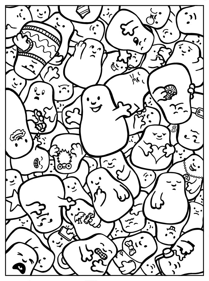 Blob People Printable Blob people V2 by Steve-Ince on DeviantArt