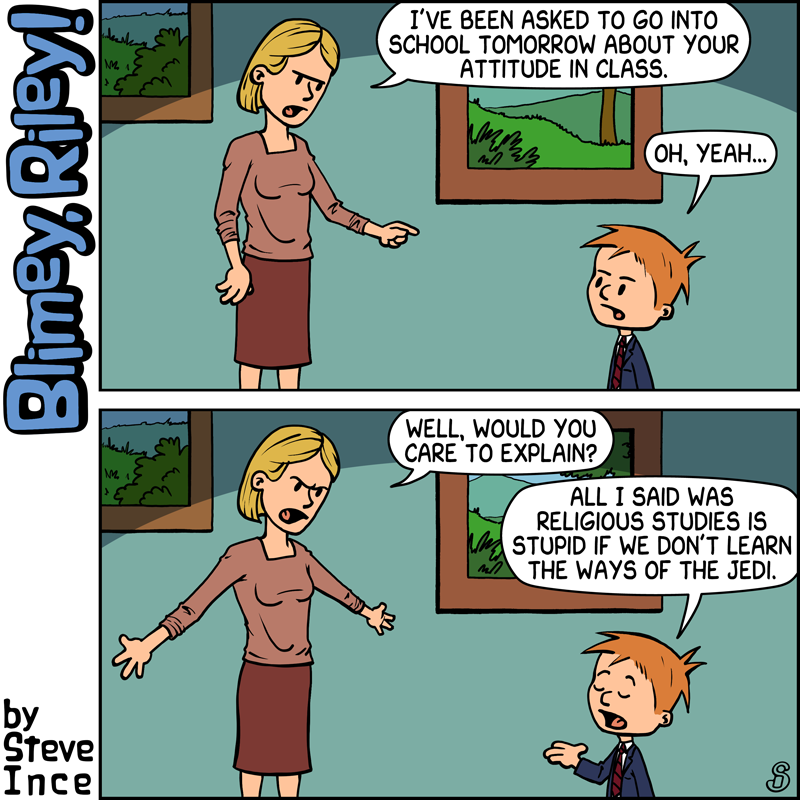 Riley cartoon 090 by Steve-Ince on DeviantArt