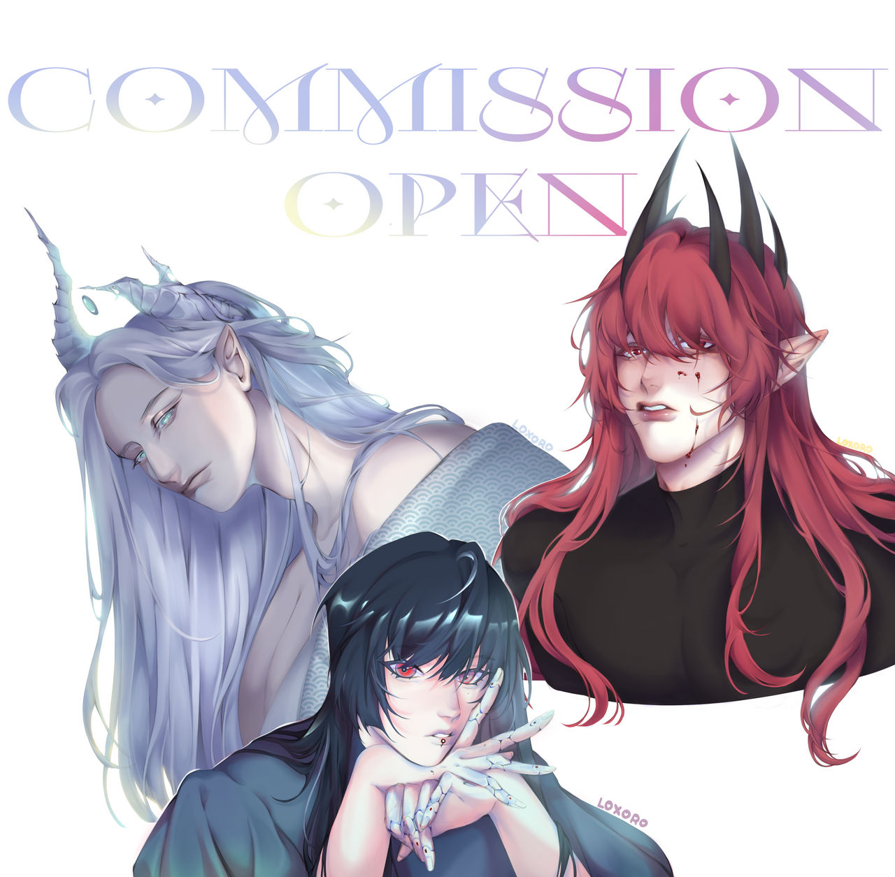 COMMISSION OPEN by LOXORO on DeviantArt