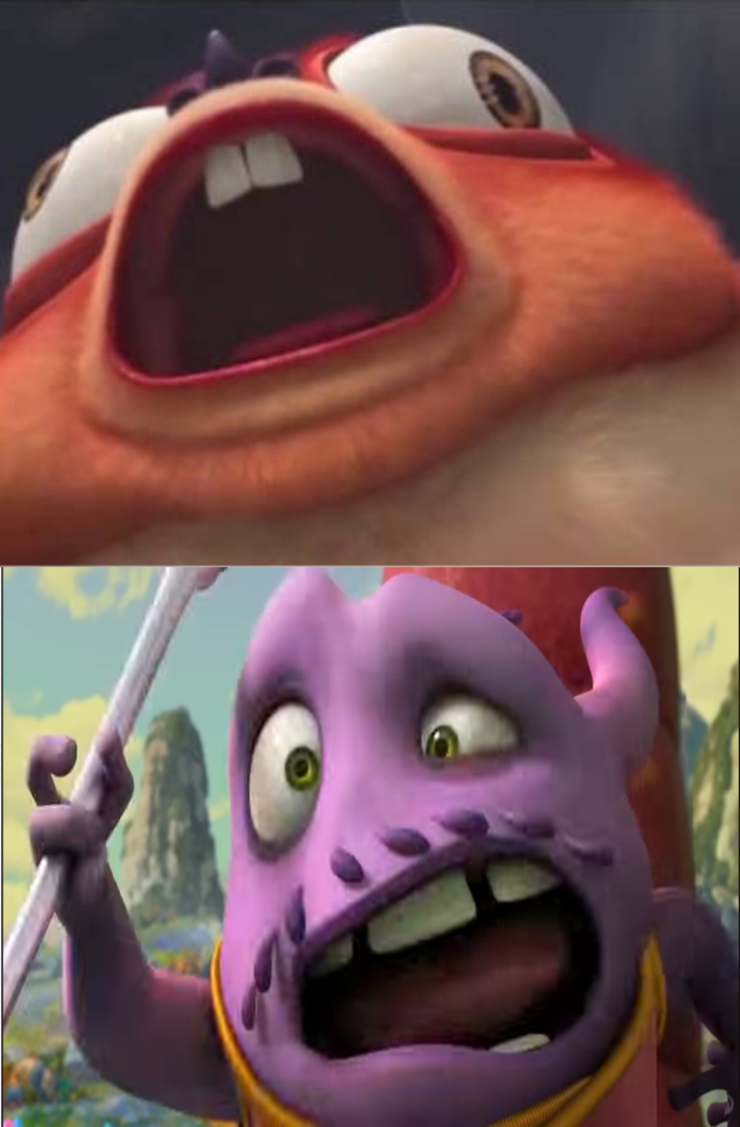 Insectosaurus Character Insectosaurus Scares Captain Smek. by TheStarWarsMovieFan on DeviantArt
