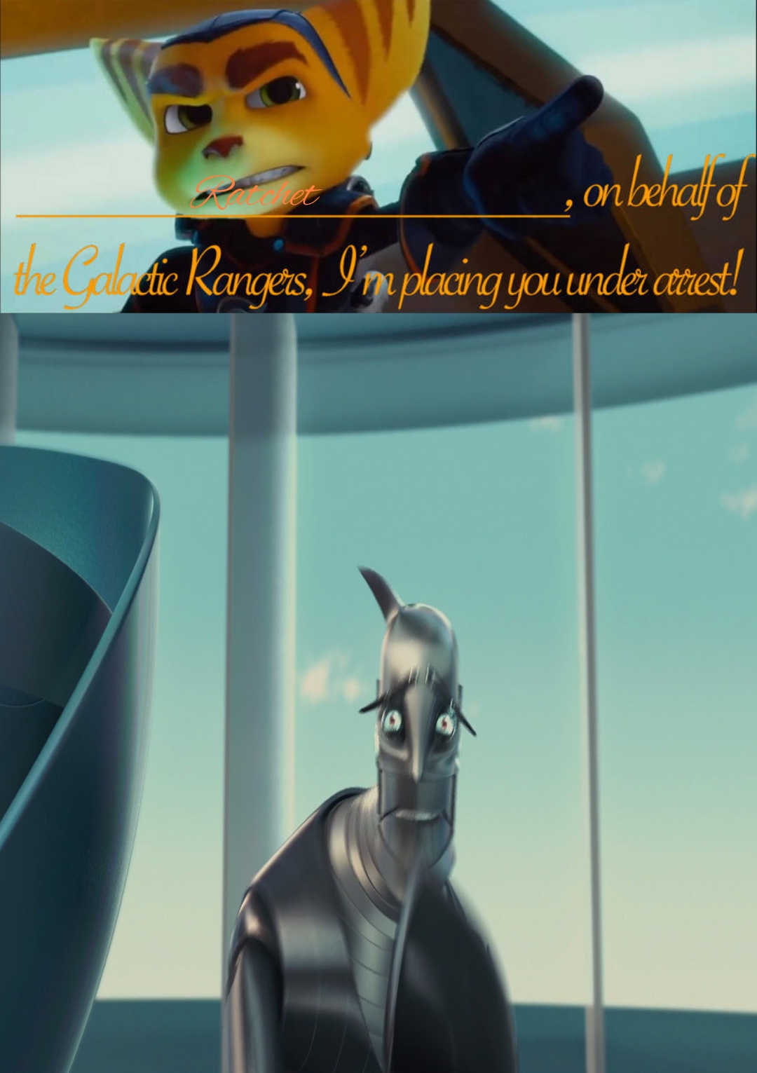 Ratchet Pledges To Arrest Phineas T. Ratchet by TheStarWarsMovieFan on ...