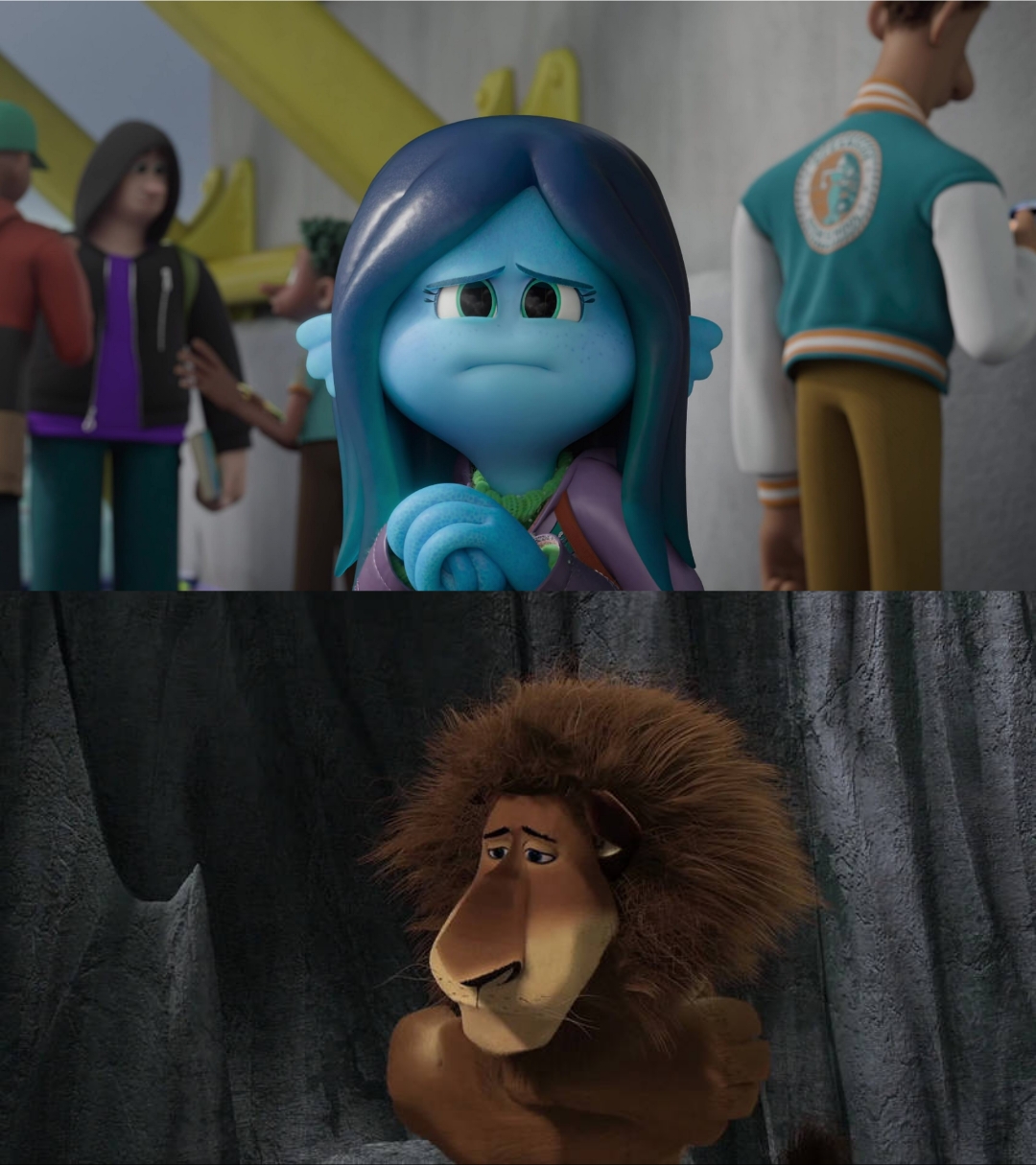 Ruby Gillman Feels Sorry For Alex The Lion by TheStarWarsMovieFan on ...