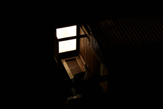 Night window.