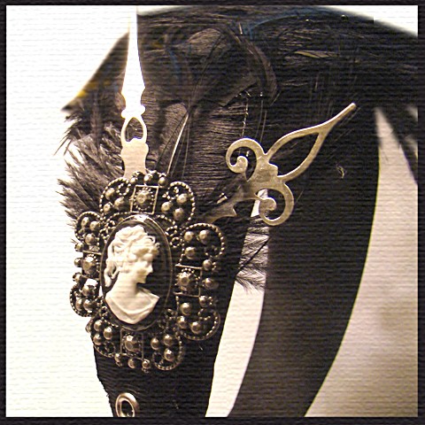 Cameo Clockwork Black Headband