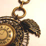 Winged Pocketwatch Necklace