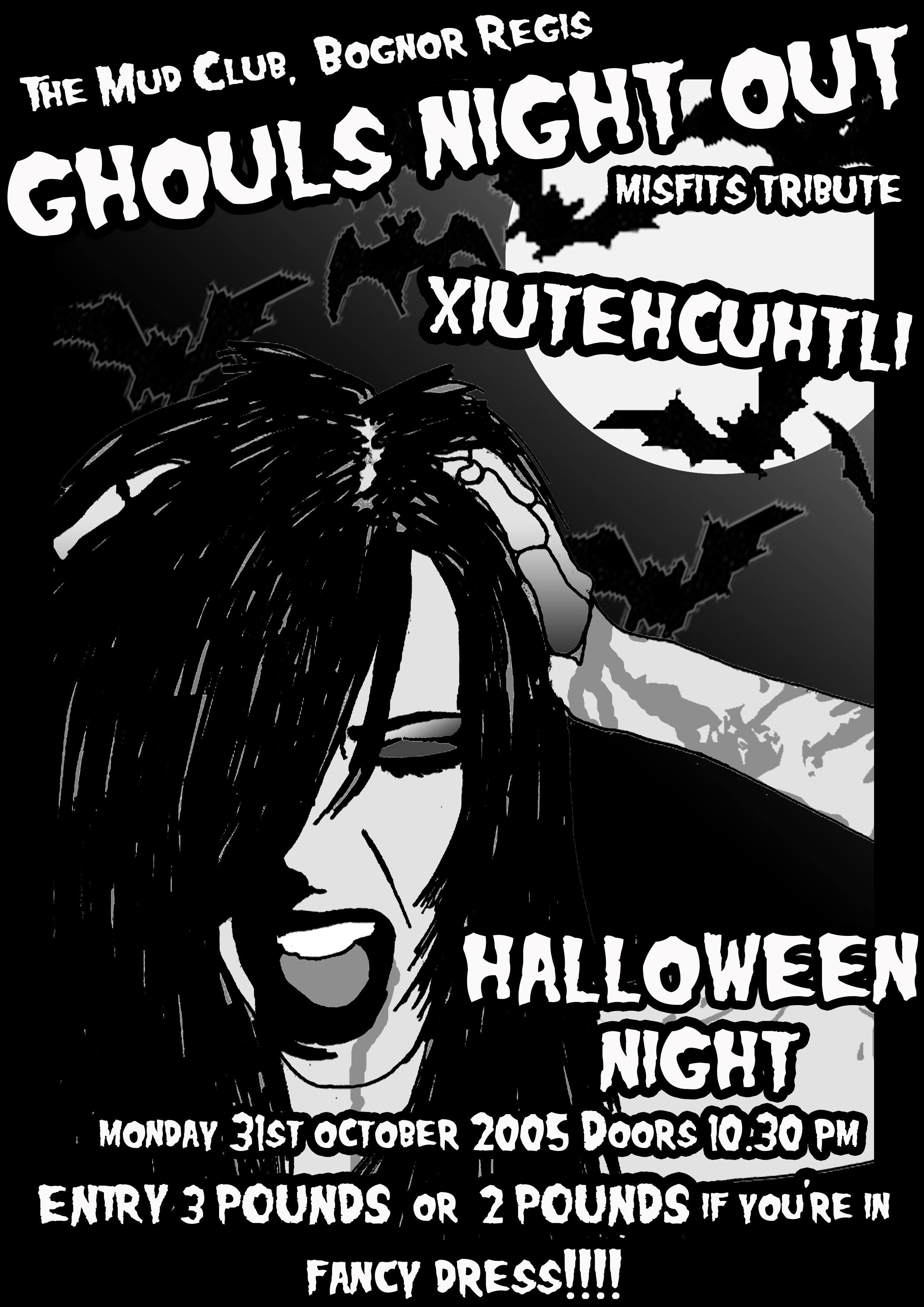 GhoulsNIghtOut Black and White