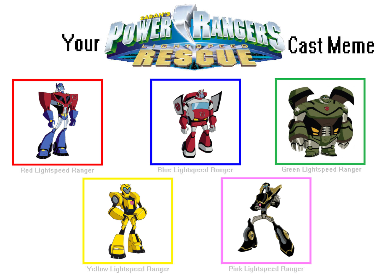 Tfa Power rangers lightspeed rescue by myouterfairles on DeviantArt