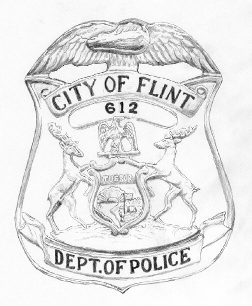 Flint Police Department Badge