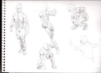 Character Sketches - Titan