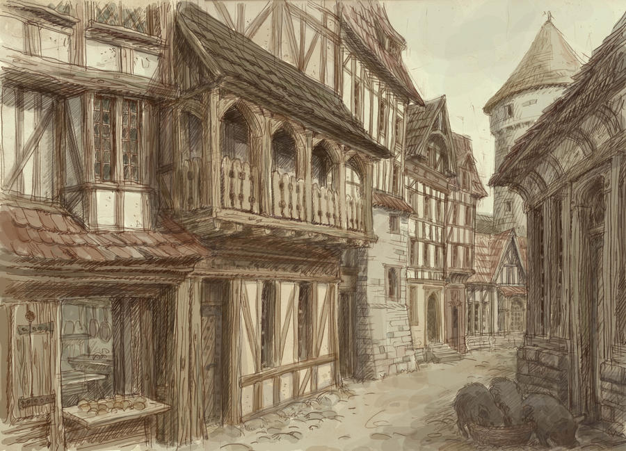 Medieval town 4