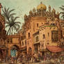 Medieval arabic city - the Market