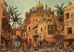Medieval arabic city - the Market