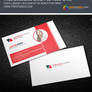 Contrasting Modern Corporate Business Card Templat