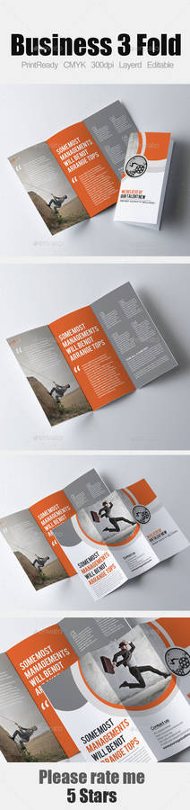 Corporate Tri Fold Business Brochure