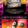 Funky Night Party Flyer Free Psd Template Download