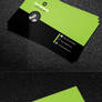 Clean Minimal Corporate Business Card Template