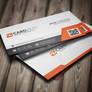 Clean Professional Business Card Template Free Psd