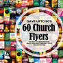 60 Glorious God Church Flyer Bundle