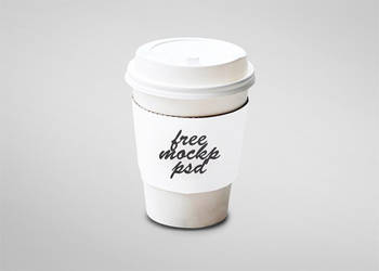 Free Paper Coffee Cup Mockup Psd