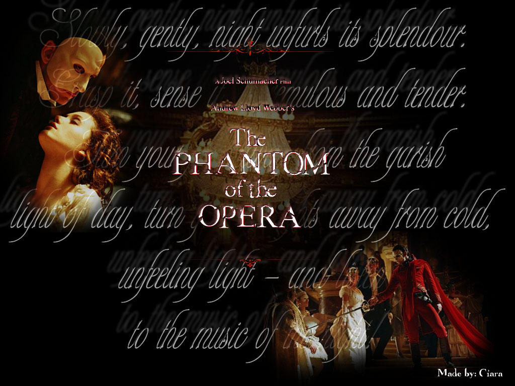 Phantom Of The Opera Wallpaper By Ciara06 On Deviantart Phantom Of The Opera Wallpaper By Ciara06 On Deviantart
