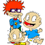 my first drawing of rugrats