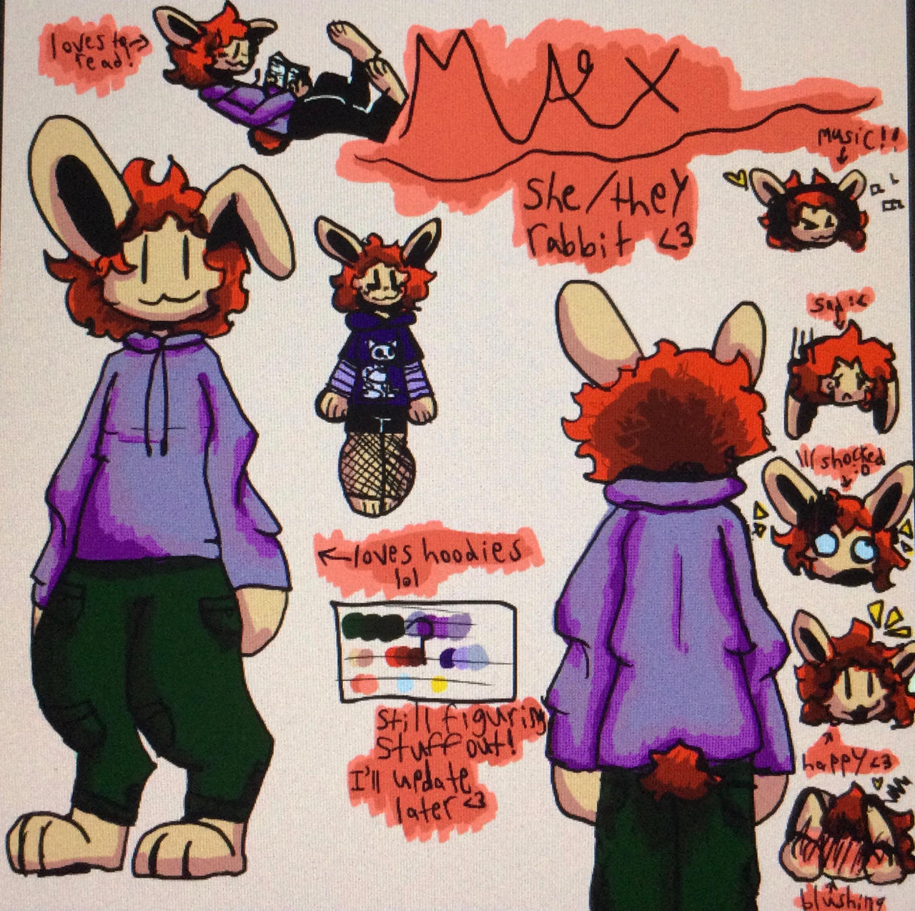Max Character Sheet By MaxTheBunny10 On DeviantArt