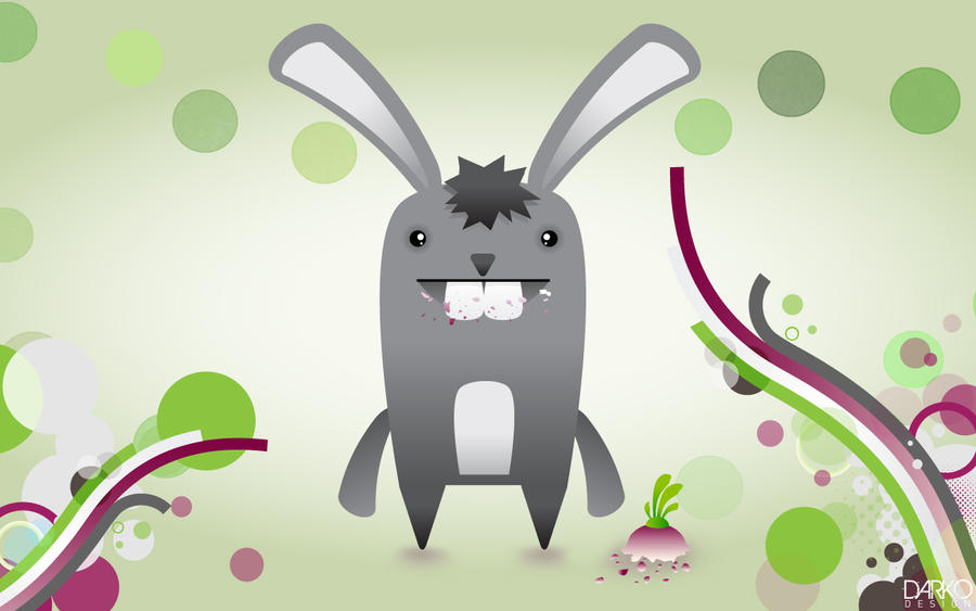 Gray Bunny by kapurito on DeviantArt