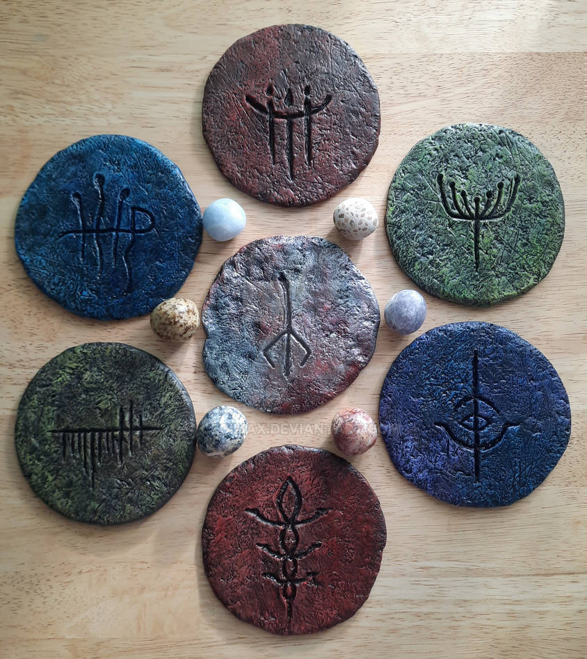 Bloodborne: Caryll runes by CeciliaX on DeviantArt