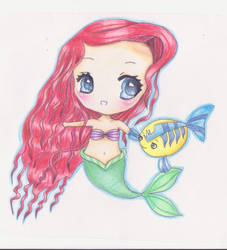 The Little Mermaid Chibi