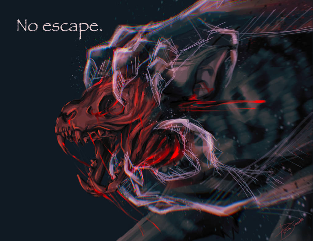 No escape by EineRaviolii on DeviantArt