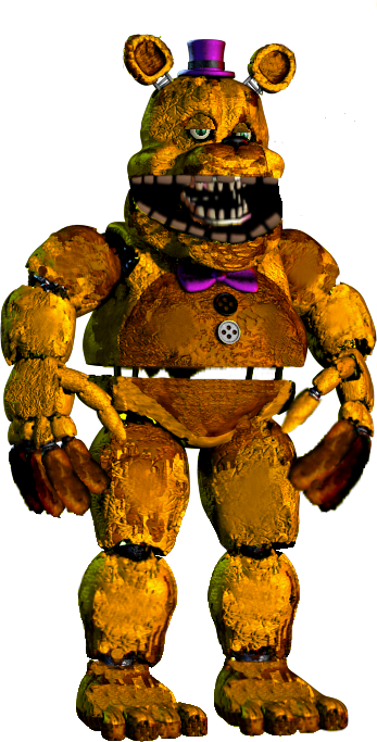 Nightmare Fredbear (Fnaf 4) by DDolhon on DeviantArt