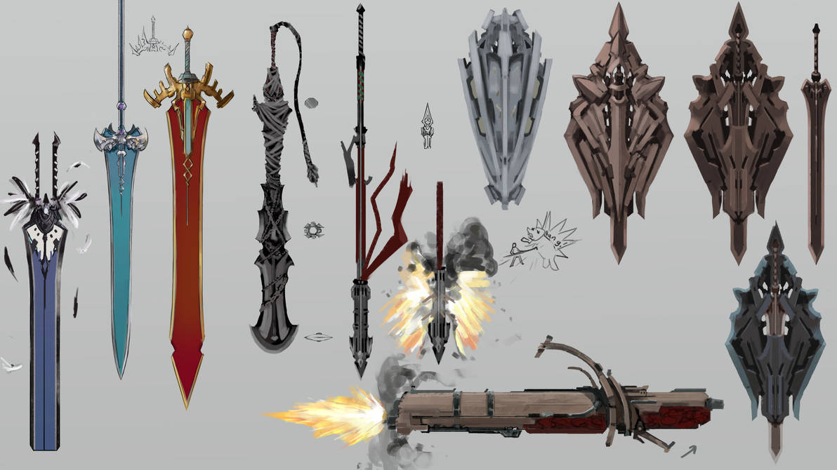 Subtle Weapon Design Weapon designs by nolan192 on DeviantArt