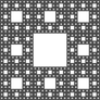 Sierpinski carpet, Non-inverted, 7 steps