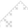 Quadratic Koch curve type 1 4th iteration