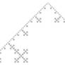 Quadratic Koch curve type 1 7th iteration