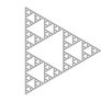 Rotating Seirpinski's Triangle