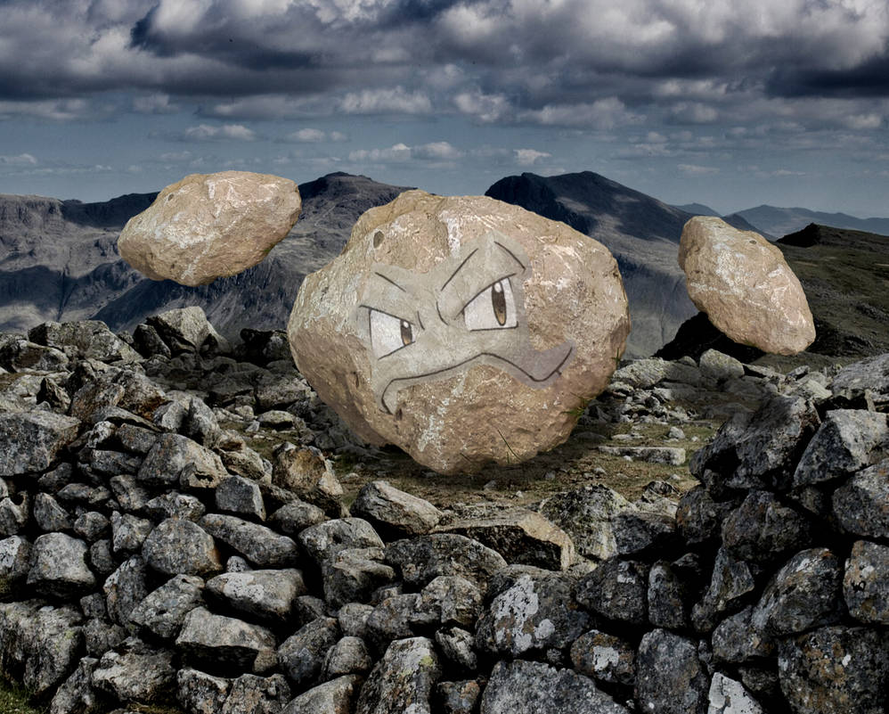 Real Geodude by LiquidFrogStudios on DeviantArt