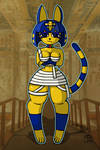 Ankha, the Egyptian Cat Princess by LiquidFrogStudios