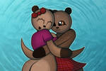 Otterly in Love #BetterTogetherTutorial by LiquidFrogStudios