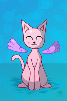 Angel the Cat (adopted from InspireMari)