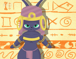 Queen Anubette ANIMATION by Orhotoky (gift)