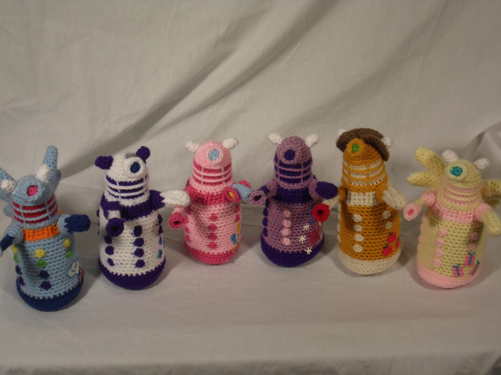 My Little Dalek by Country-Geek-Crochet