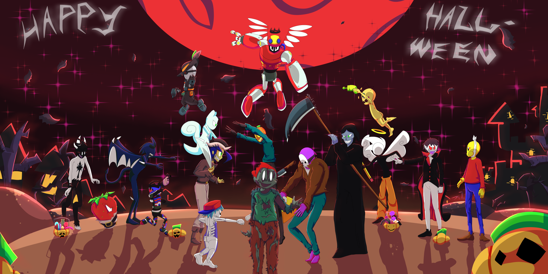 Newgrounds Rumble Halloween